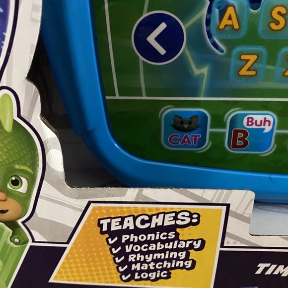 VTech PJ Masks Time To Be A Hero Learning Tablet Phonics Vocabulary Matching NEW - Picture 5 of 7